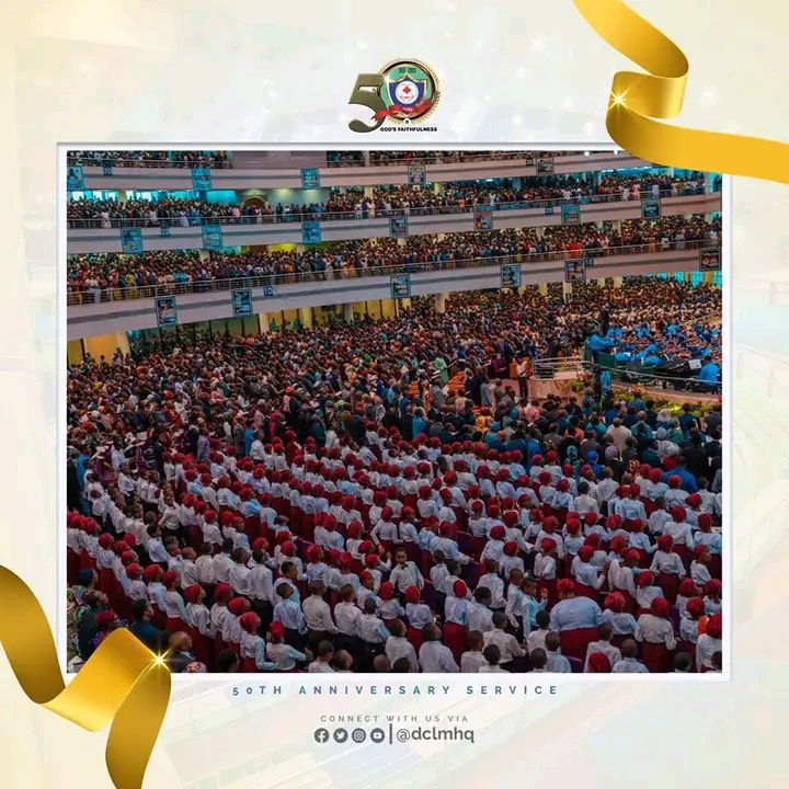 1691970508 501 Massive crowd as Deeper Life rolls out drums to celebrate