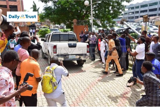 PHOTOS Behind The Scene Images of Emefieles Day In Court