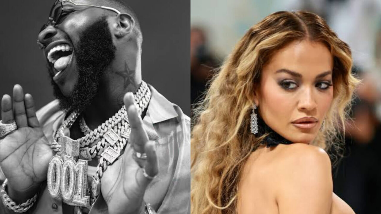 UK singer Rita Ora reacts to Davidos hit song Unavailable