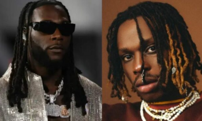 Burna Boy And Fireboy Dml Light Up Bmi London Awards 2023