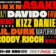 Flytime Festival in December will feature Asake, Davido and Kizz Daniel and others as the headline acts