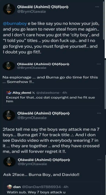 Brymo Laments "Burna Boy stole my song"