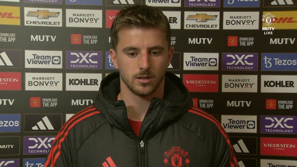 Mason Mount's Response to Manchester United's Loss to Crystal Palace