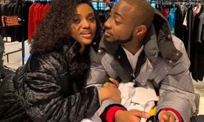 Davido And Chioma Make Stylish Return To Lagos