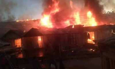 Night Of Disaster: Fire Destroys 50 Shops In Kano