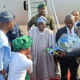 &Quot;Tinubu Arrives In Lagos For Unveiling Of Red Line Rail Project&Quot;