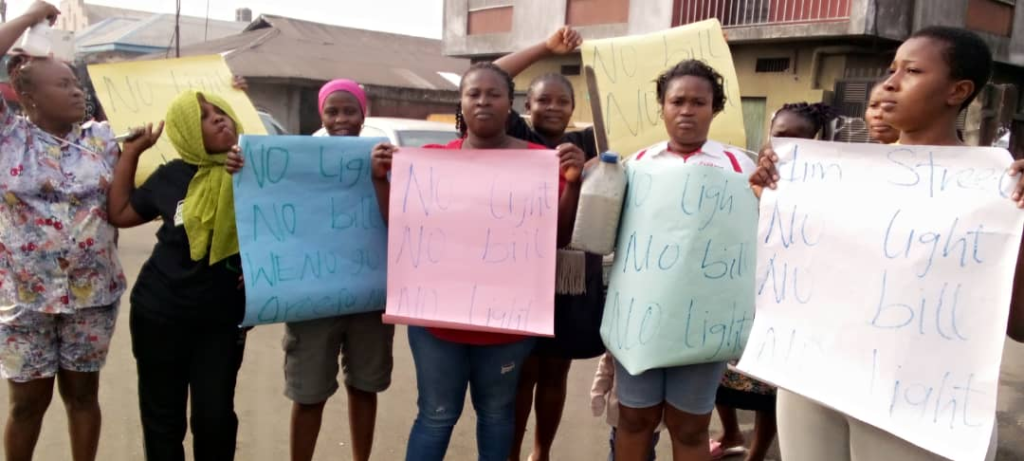 Video: Women Stage Protest Due to Lack of Intimacy with Husbands Amid Power Outages Caused by Heat in Rivers