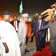 Tinubu Arrives In Abuja After Private Visit To France