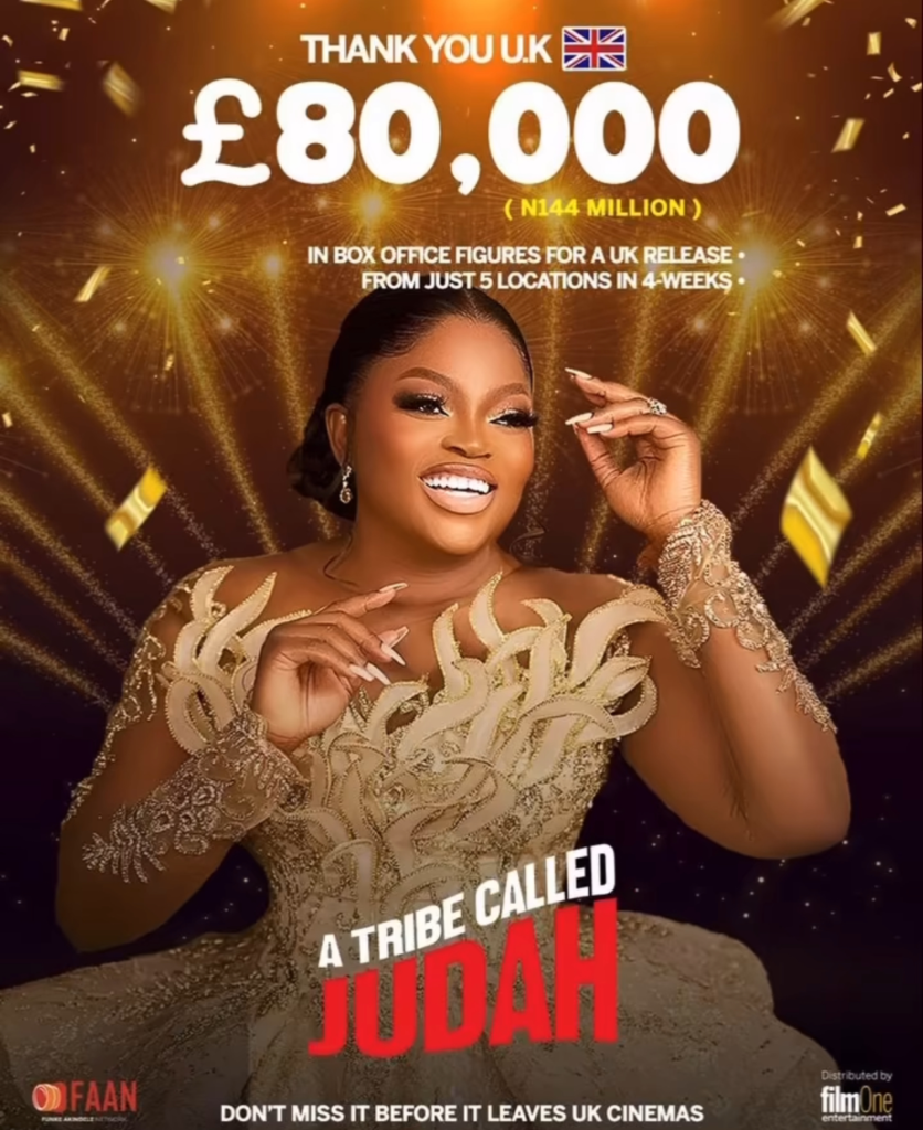 Funke Akindele's 'A Tribe Called Judah' Makes History Again in the UK 47 image 170