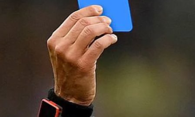 Ifab Is Set To Announce The Introduction Of Blue Cards For Players.