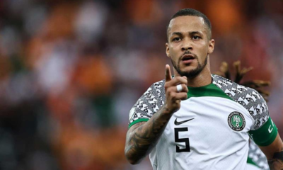 William Troost-Ekong Equals Afcon Record As Super Eagles' Captain