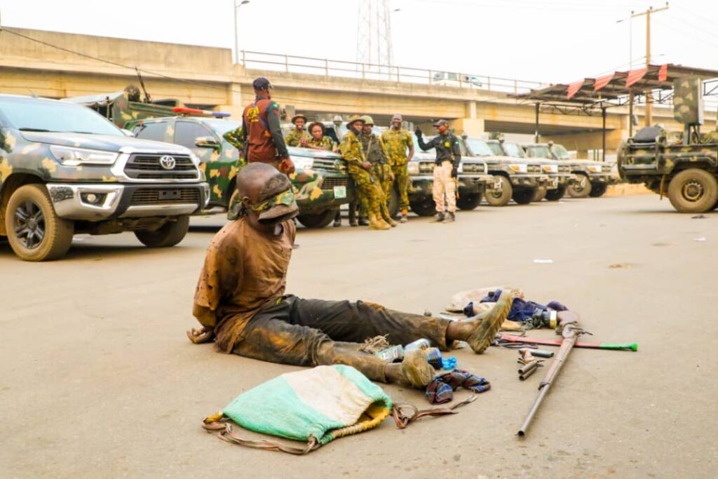 Nigerian Army apprehends suspected kidnapper, Salisu Dangani, following a gun battle in Ekiti.