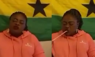 Ghanaian Woman Participates In Chewing Gum Marathon To Set World Record (Video)