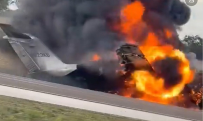 Two Dead, Three Survivors After Jet Crashes On Florida Highway