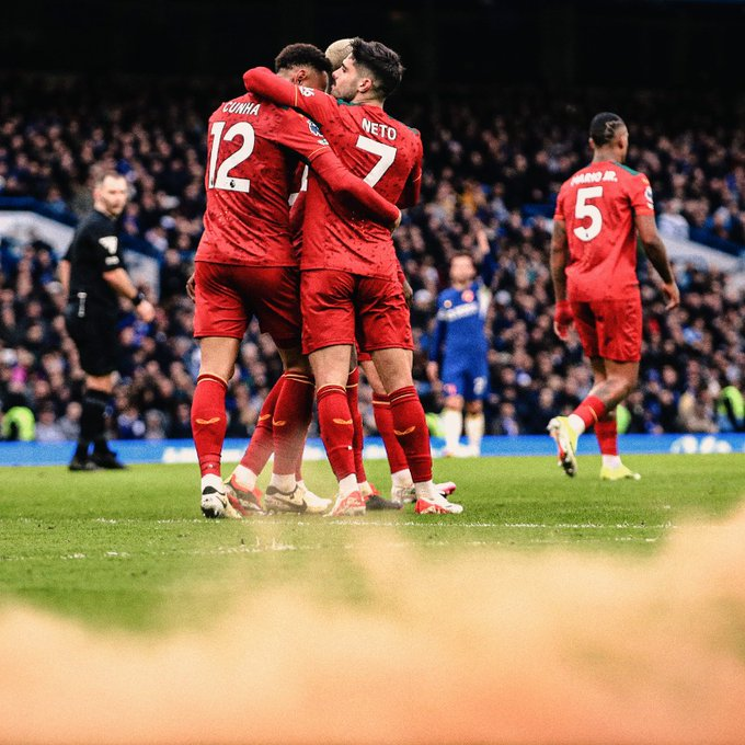 Wolves Overwhelm Chelsea in Heavy Defeat at Stamford Bridge.