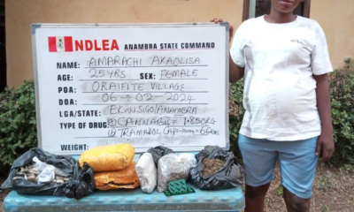 Pregnant Woman, Five Others Arrested For Drug Offenses In Anambra