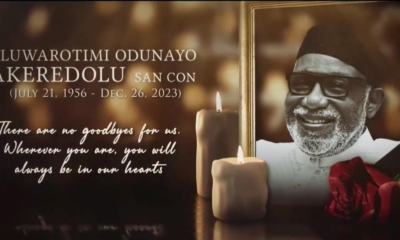 Burial Arrangements Commence For Former Governor Akeredolu