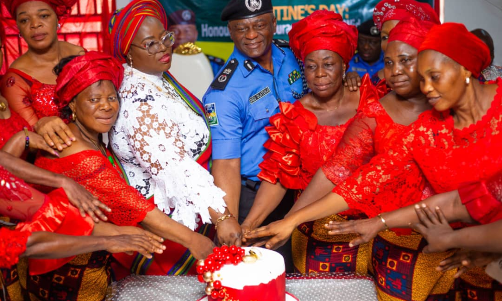 Rivers: Commissioner Of Police Disu Shares 'Valentine Love' With Widows Of Police Officers