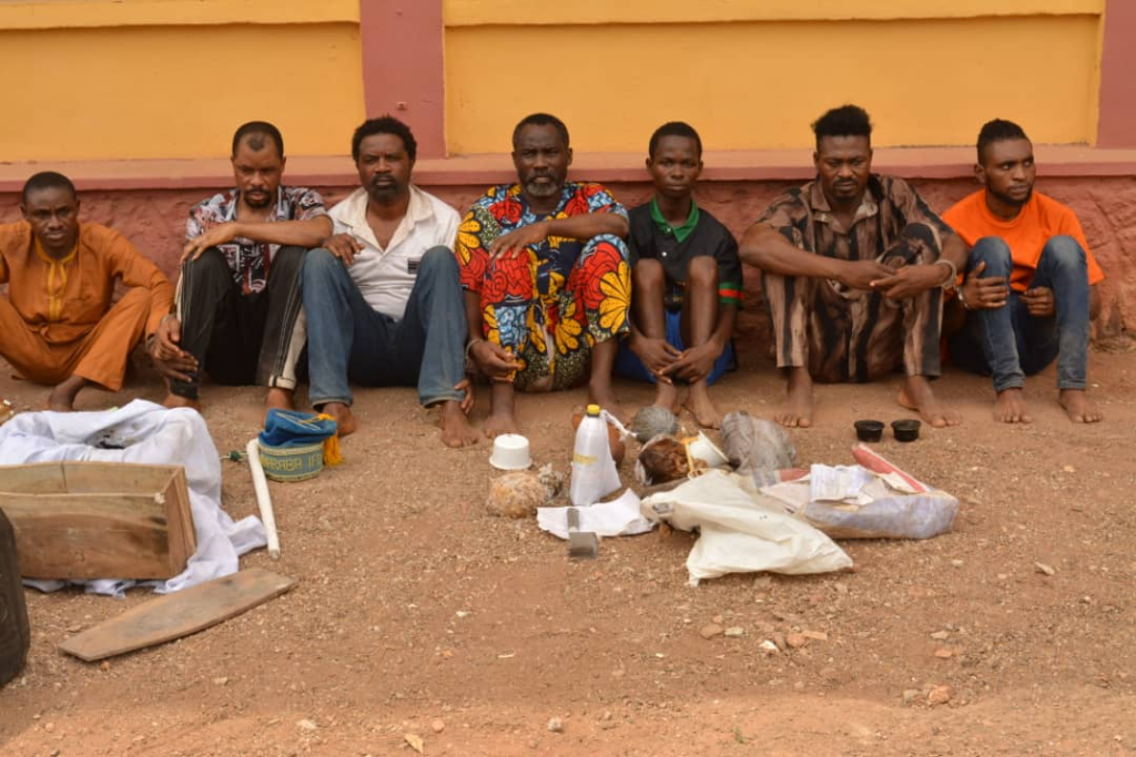 Ogun Police Command Apprehends Seven Suspected Ritualists with Human Parts 46 Ogun Police Command Apprehends Seven Suspected Ritualists with Human Parts