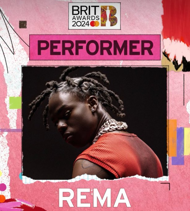 Rema Scheduled to Perform at the BRIT Awards 2024 47 image 660