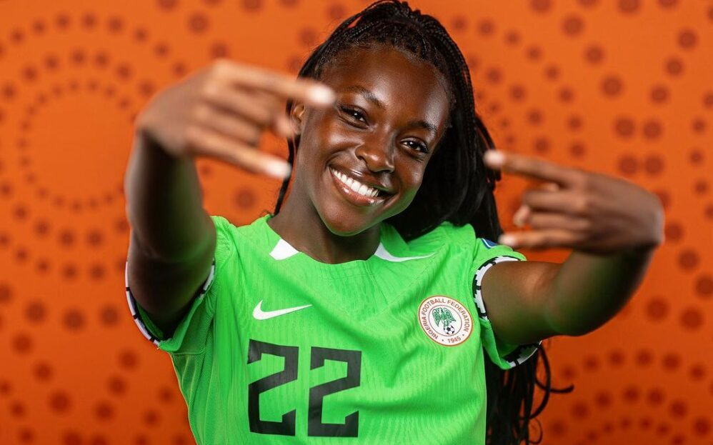 Super Falcons Star Michelle Alozie's Generous Gesture to Surulere Community 46 image 694