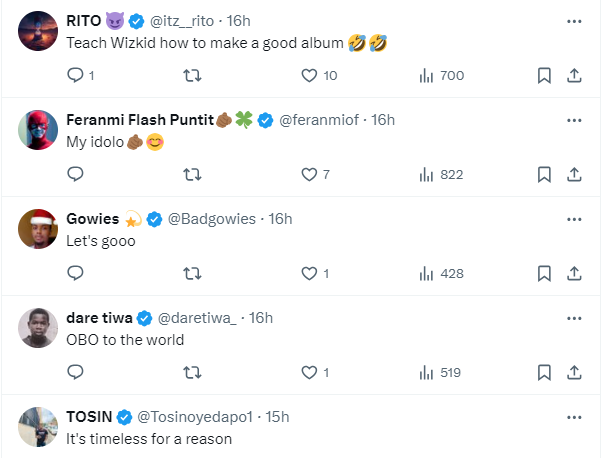 Davido's Album 'Timeless' Re-Enters UK Top 100 Charts, Ignites Social Media Reaction 47 image 793