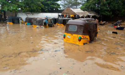 Lagos Hit By Rain And Floods, Captured In Photos