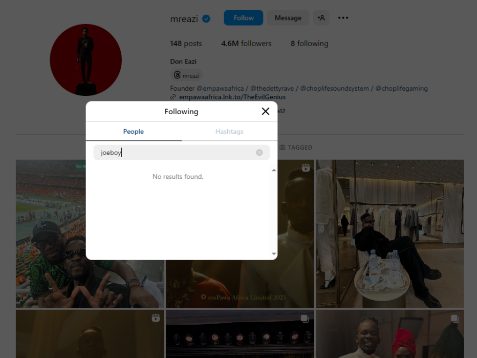 Mr Eazi and Wife, Temi Otedola, Unfollow Joeboy on Instagram 47 image 852