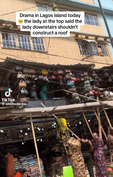 Drama Unfolds Among Market Neighbors in Lagos Island Over Roof Construction 46 Drama Unfolds Among Market Neighbors in Lagos Island Over Roof Construction