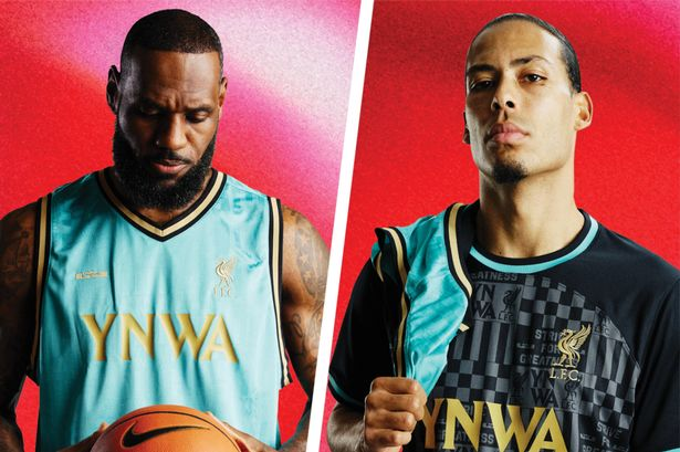 Liverpool FC Unveils LeBron James Special Collection, Van Dijk Stands Out