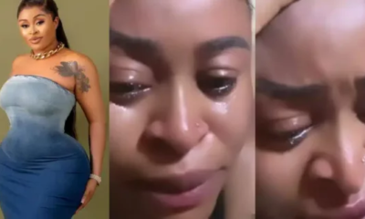 Actress Sarah Martins burst in tears over N300K electricity bill in Lagos (Watch Video)