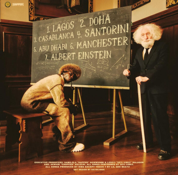 Seyi Vibez lyrics "Albert Einstein"