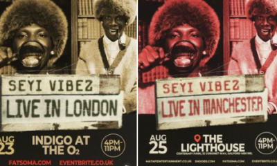 Seyi Vibez Takes Over The Uk With Shows At The O2 Arena And In Manchester