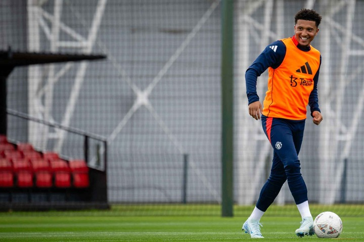 Jadon Sancho England Manchester United Loan
