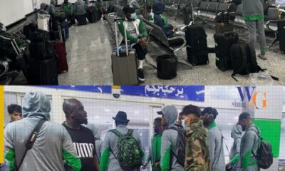 Super Eagles Stranded At Libyan Airport For More Than 13 Hours Without Food Or Water