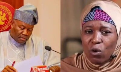 Aisha Yesufu Criticizes Senate President Akpabio As An Irresponsible Elected Official