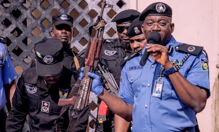 Nigeria Police Capture Notorious Arms Dealer And Detain Over 1,000 Suspects Nationwide.