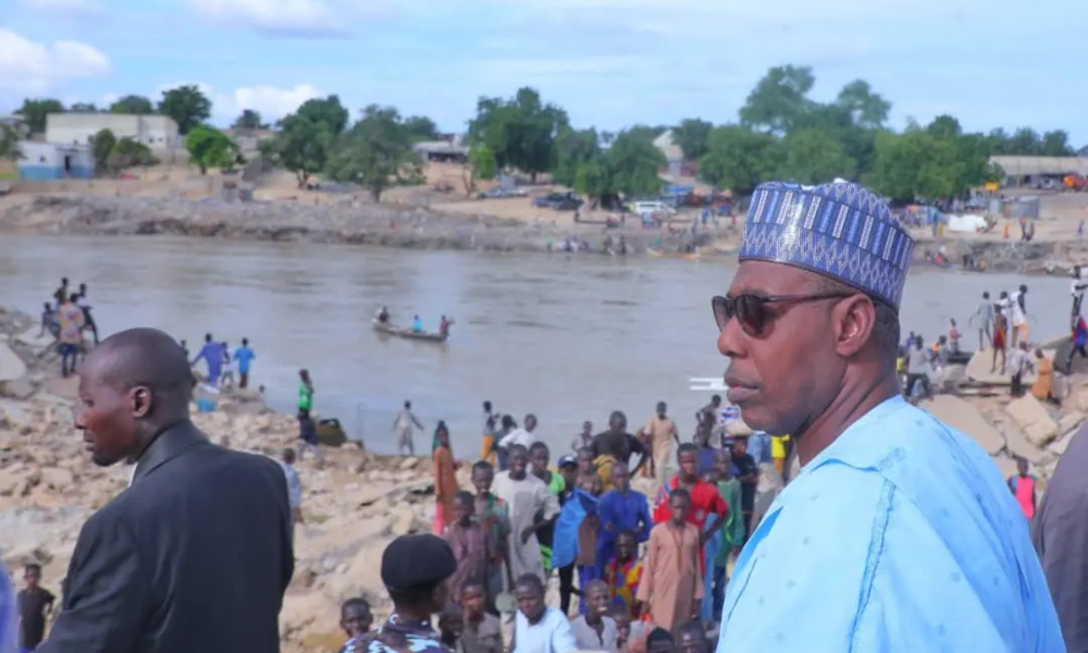Zulum Conducts Another Inspection Of Roads And Bridges Damaged By Flooding