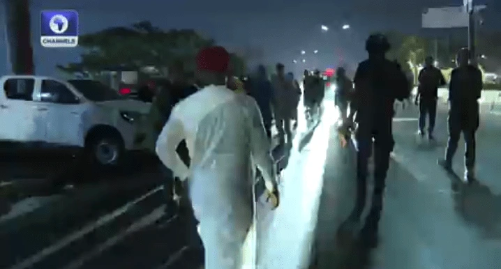 Nigerians React as Rivers Governor Storms RSIEC at Midnight to Halt Police Takeover