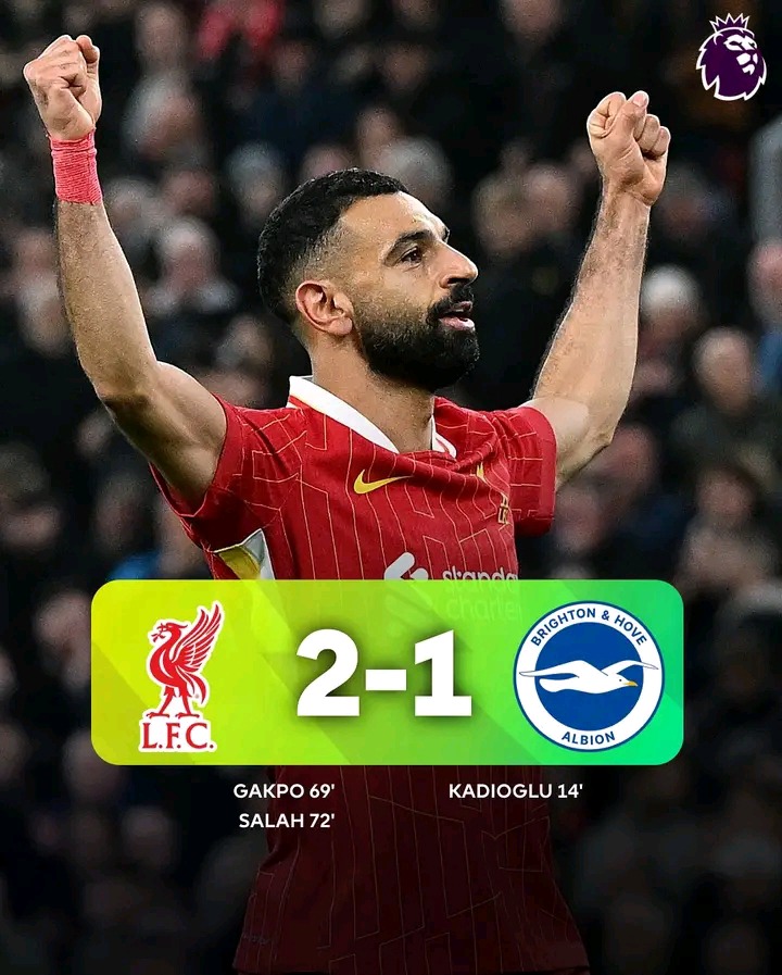 Premier League Standings Update: Liverpool Takes the Lead Over Man City as Nottingham Surpasses Arsenal