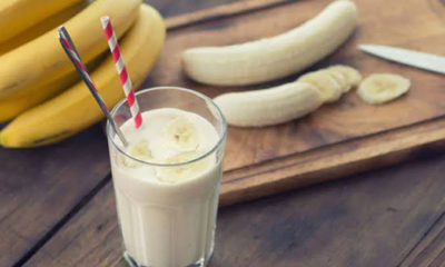 How Eating A Banana And Drinking Milk At Night Can Benefit Your Health And Body.