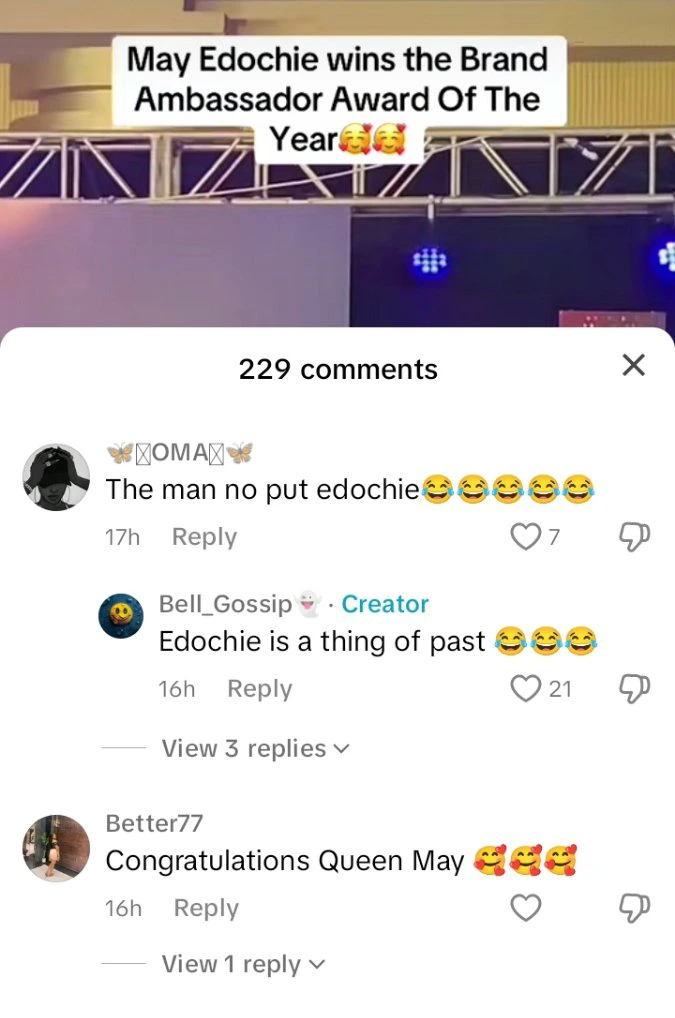 May Edochie Triumphs Over Brain Jotter, Tacha, and Others to Win Prestigious Award; Daughter Danielle Accepts on Her Behalf (VIDEO)