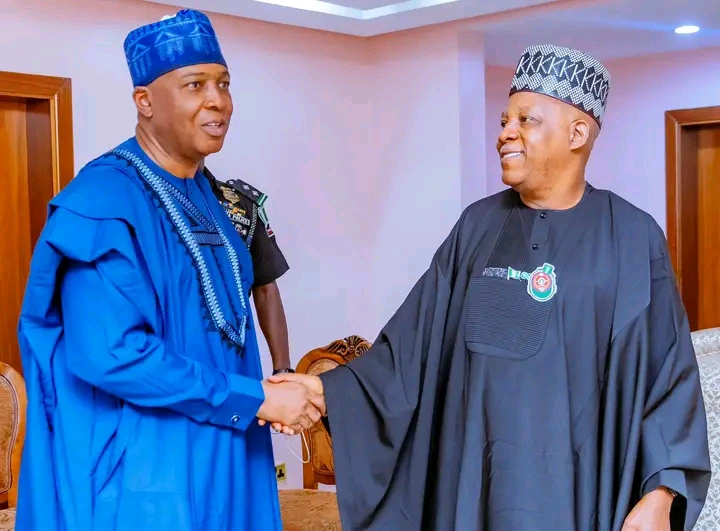 Just In: Vp Kashim Shettima And Pdp Leader Bukola Saraki Spotted Together In Benue State (Photos)