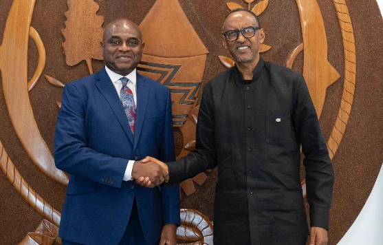 Kingsley Moghalu Shares His Reaction After Meeting With Rwanda'S President Paul Kagame