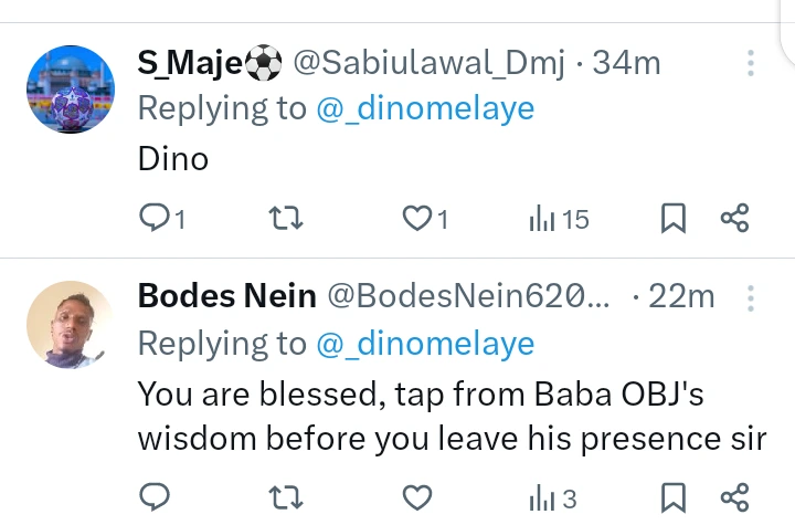 Mixed Reactions as New Photos of Dino Melaye and Olusegun Obasanjo at an Event Emerge Online