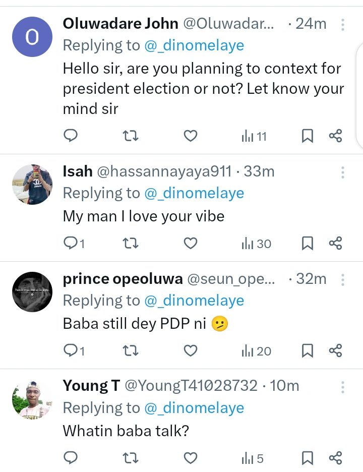Mixed Reactions as New Photos of Dino Melaye and Olusegun Obasanjo at an Event Emerge Online