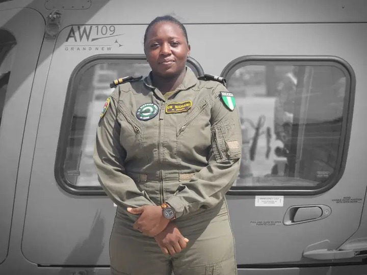 I always aspired to be a military pilot and took the opportunity without hesitation - Lt. Maigari.