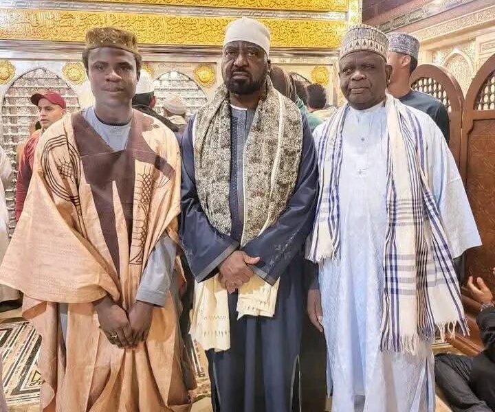 Just In: Emir Aminu Ado Bayero And His Entourage Seen In Egypt (Photos)