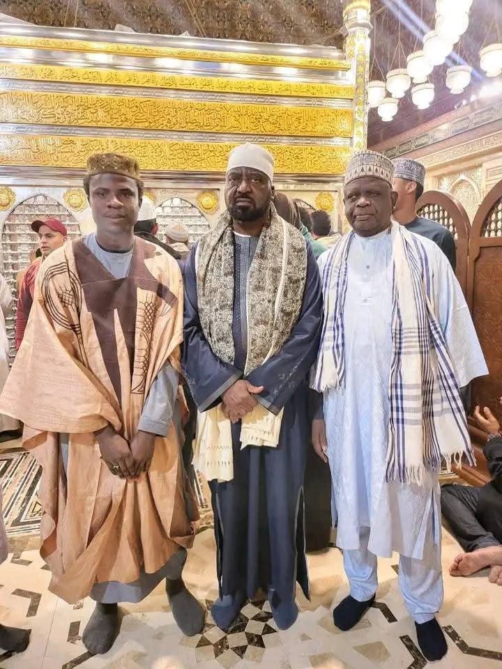 JUST IN: Emir Aminu Ado Bayero and His Entourage Seen in Egypt (Photos)