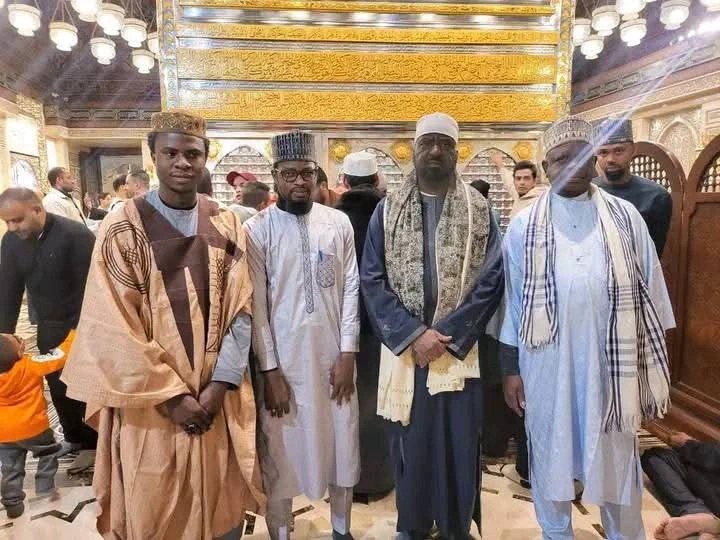 JUST IN: Emir Aminu Ado Bayero and His Entourage Seen in Egypt (Photos)